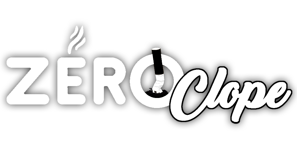 logo zero clope noir et blanc